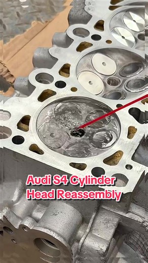 Audi S4 Cylinder Head Reassembly Process