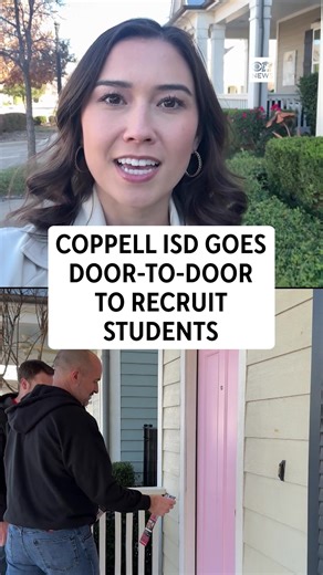 For weeks, Coppell ISD volunteers have been door-knocking to recruit students, knowing that beginning Feb. 4, Parents can start applying for a Texas Education Freedom Account. Qualifying families will receive funding to enroll their students in an approved private school. For more information about how the program works and who is qualified, visit - https://cbsloc.al/4r0FEXR | CBS News Texas
