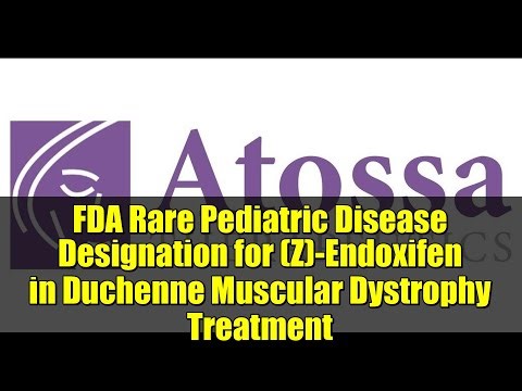 FDA Rare Pediatric Disease Designation for (Z)-Endoxifen in Duchenne Muscular Dystrophy Treatment