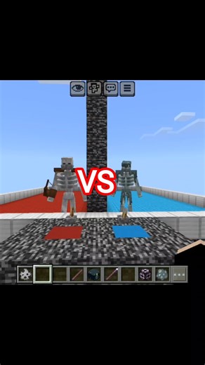 mutant skeleton vs mutant stray #minecraft$mobs battle