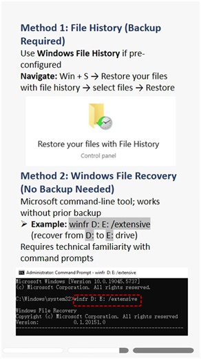 Accidentally formatted your D drive? Don’t panic! ✅ #drive #format