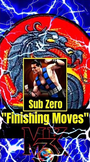 #shorts all sub zero finishing moves on mk3