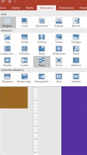 TRANSICIONES EN POWER POINT