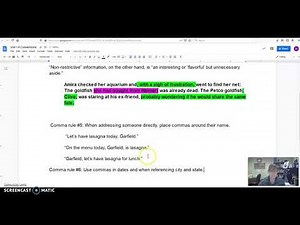 Conventions Tip, Unit 1.4