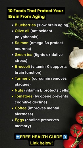 10 Foods That Protect Your Brain From Aging