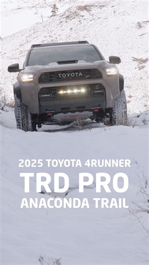 118K views · 1.6K reactions | The new 4Runner TRD PRO faces off against our Anaconda Trail in the Snow. Can it make it through? #newcar #carreview #4Runner | Driving Sports TV | Facebook