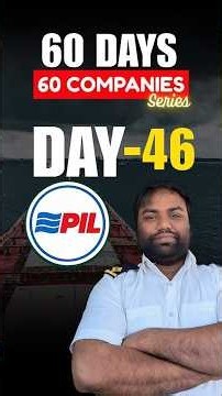 Day46/60: Pacific International Lines (PIL)⚓🚢 | 30 Days 30 Companies #merchantnavy #shippingcompany