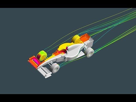 Tutorial | Formula One F1 CFD Simulation with ANSYS CFX