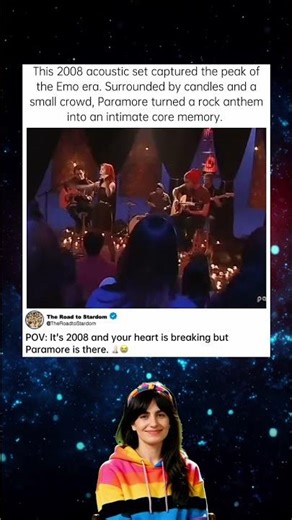 2000s Emo Nostalgia Hits Different... 🕯️ #Emo #Paramore #Nostalgia #2000s #Flashback