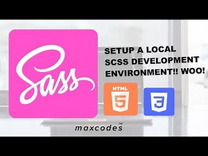 SASS/SCSS dev env - detect changes & compile SCSS to CSS with node-sass NPM package (ep 1 of 2)