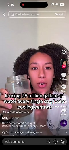 Does ChatGPT Use Water? Explaining AI Water Consumption