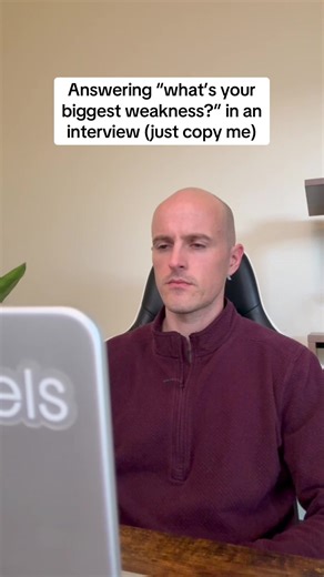 Answering “what’s your biggest weakness?” in an interview (just copy me)