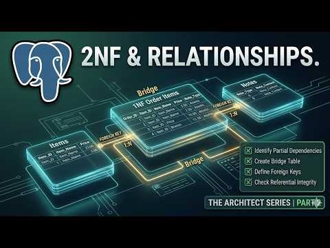 The Relational Secret: 2NF Normalization & Foreign Key Relationships | The Analytics Flow