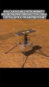 First Aircraft on Another Planet 🚁 | NASA Ingenuity on Mars