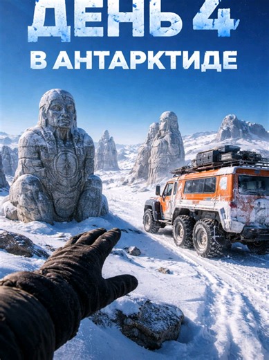 Day four in Antarctica. What looks empty from maps turns out to be something very different. Ancient structures, massive statues, and a place that raises more questions than answers. This is only the beginning. #Antarctica #HiddenWorld #AncientMysteries #Unexplained #Documentary antarctica mystery, ancient civilization, hidden antarctica, unexplained structures, antarctica documentary, lost civilization, ancient statues, polar exploration, secrets of antarctica, forbidden places, mystery documen