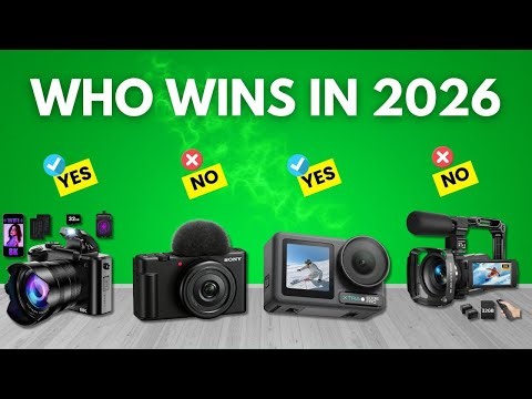 TOP 5 BEST Vlogging Camera | Best Cameras for YouTube, Travel & Content Creation