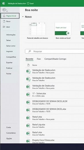 Ao criar uma macro no VBA do Excel você precisa salvar a planilha como “Habilitada para macro”