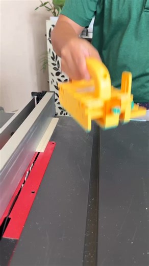 Cutting narrow, thin strips on the table saw? This is where the GRR-RIPPER shines. 🟩✨ With its wider footprint, insane traction, and total 3-directional control, you can make clean, precise cuts while keeping your hands safe and your workpiece locked in place. https://microjig.com/products/grr-ripper-3d-pushblock?sca_ref=7546546.S3tELOxVqX | Microjig