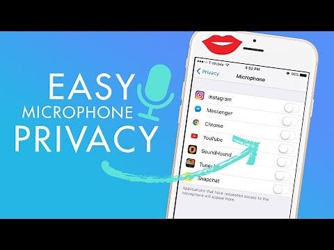 How to Disable Microphones to Prevent Facebook Google and Apps from Spying