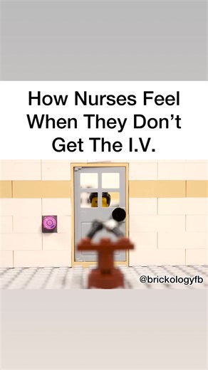 692K views · 9.5K reactions | Missing the IV can be so disheartening. You never want to do more than one stick  #ivnurse #nurseproblems #nurseslife #nursehumor #ernurses | Brickologyfb | Facebook