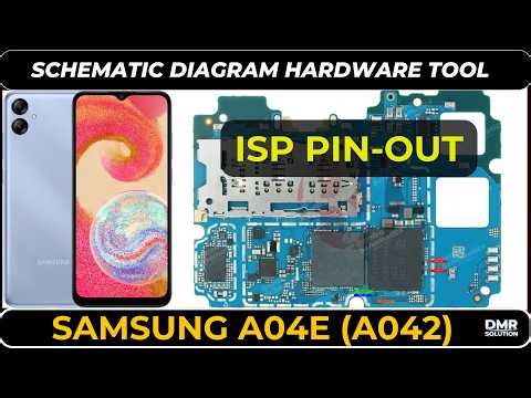 Samsung A04e (A042) ISP Pinout & eMMC/UFS Dump | Full Connection jumper | DMR SOLUTION