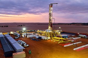 The ongoing success of our natural gas exploration program is being powered by MinRes Explorer – the biggest super single onshore rig in Australia. Boasting full automation capabilities, MinRes Explorer stands 27 metres tall, can lift more than 317 tonnes and can drill to a measured depth of up to 5,000 metres. Take a look at the rig in action and head to our website for more information on the role it’s playing in our gas exploration program. Link in the comments. | Mineral Resources