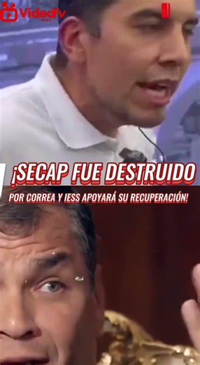"BURBANO acusa CORREA de ACABAR con SECAP y anuncia RECUPERACIÓN con APOYO del IESS"