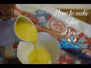 How To Make Homemade Ghee | Desi Ghee - Megha's Cooking Channel - Episode 78