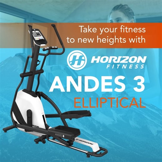11 reactions | Take your fitness to new heights with the Horizon Andes 3 Elliptical Smooth, quiet, and space-saving—designed to elevate your cardio without the joint stress. Step in, power up, and climb stronger every workout at www.johnsonfitness.com.ph | Johnson Fitness Philippines | Facebook