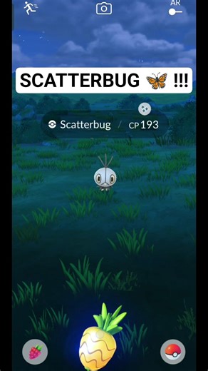 SHINY Scatterbug ✨🦋 | Finally! #pokemongo #pokemongoshorts #pokemon #goshorts #shinypokemon #shiny