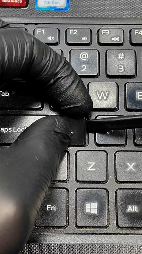 6.8K views · 667 reactions | #satisfying dirty keyboard button #cleaning | Phone Fix Craft | Facebook