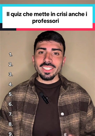 Il quiz che mette in crisi anche i professori #quiz #culturagenerale #storia #scienze #geografia
