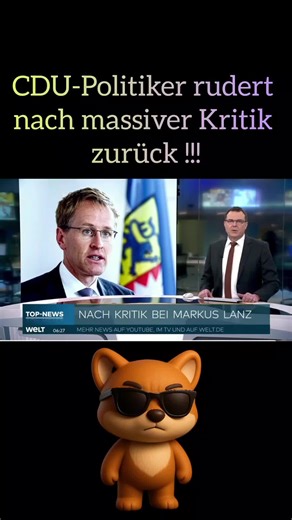„CDU-Politiker rudert nach massiver Kritik zurück.“
