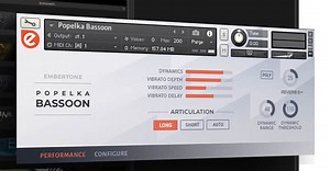 Embertone Intros Expressive Popelka Bassoon Virtual Instrument