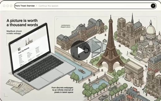 Just came across something really interesting: Flipbook! A wild prototype that turns your entire screen into a live, AI generated visual browser. No HTML. No CSS. No fixed buttons or traditional… | Kiyana Katebi