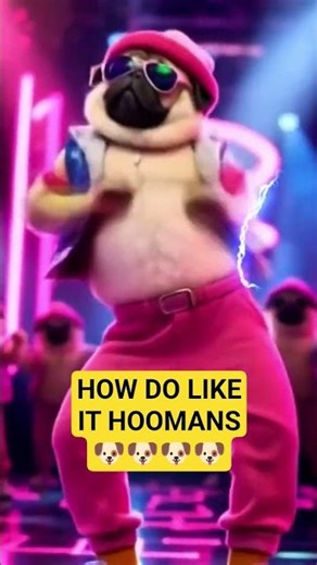 The Dancing Pug, 😁🐶 #music #chanel #dogshorts #pug