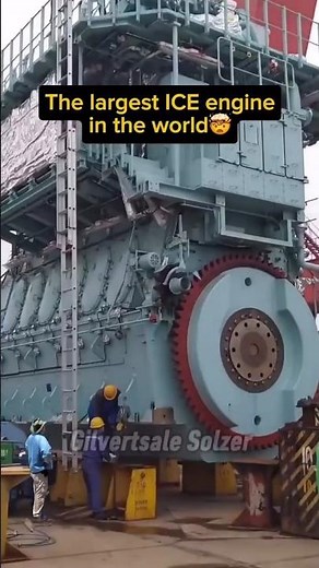 Largest ICE Engine on Earth — The Power Monster! 💪⚙️