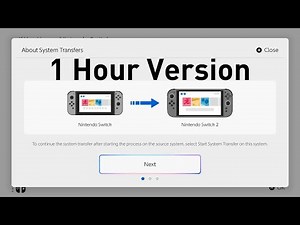 Nintendo Switch 2 - System Music - First Time Setup (1 hour)