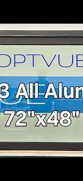Gas Strut Window 72"x48" - Manufactured by OPTVUE™
