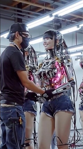 Don't Touch Me Unless You Really Care About Me! #AIrobot #HumanoidRobot