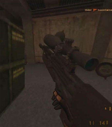 WA2000 COD MW2 (2009) Half-Life #shorts #halflifemod #halflife #mw2 #callofdutymodernwarfare2
