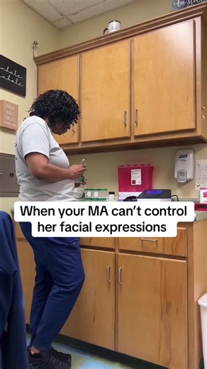 Medical Assistant's Hilarious Facial Expression Moments
