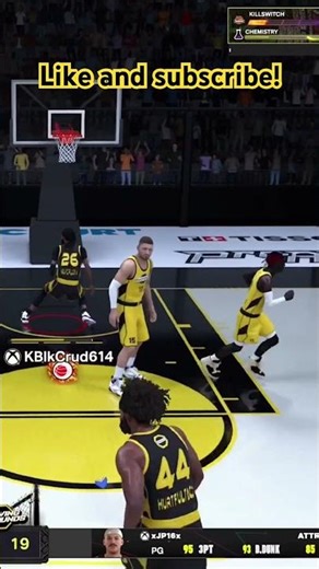 Catching a body! Best pf build! #nba2k26