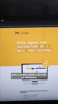 Seu E-MAIL mais PROFISSIONAL com essa dica! 😉 #gmail #seconectanadica #tutorial