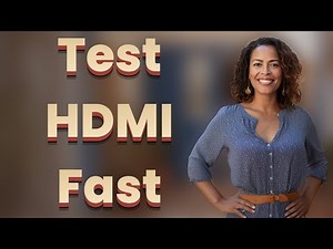 How Can You Test HDMI Cable Quality on Smart TVs Without Tools?