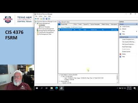 CIS4376 HandsOn10 FSRM Part2