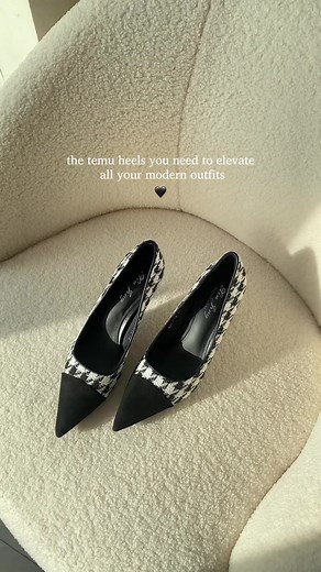 44K views · 34 reactions | Tired of sacrificing style for comfort? The Temu Heels offer the best of both worlds  https://temu.to/m/uwxcp7mko52 Check 'em out on the Temu app using the code dkr8572 #Temu #Temufinds | Temu Canada | Facebook