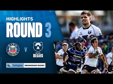 Bath v Bristol - HIGHLIGHTS | Grondona Scores Two on Debut! | Gallagher Premiership 2024/25