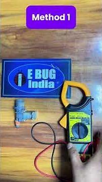 How to Check Water Valve in Washing Machine | EBUG India