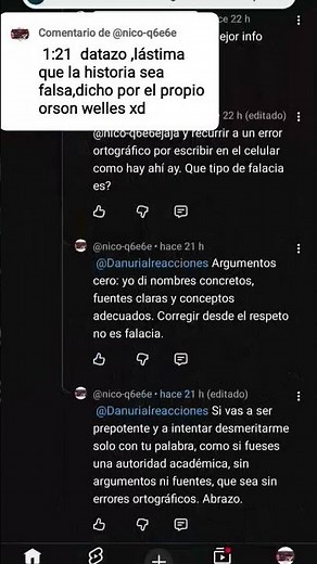 Orson Welles y falacia ad populum